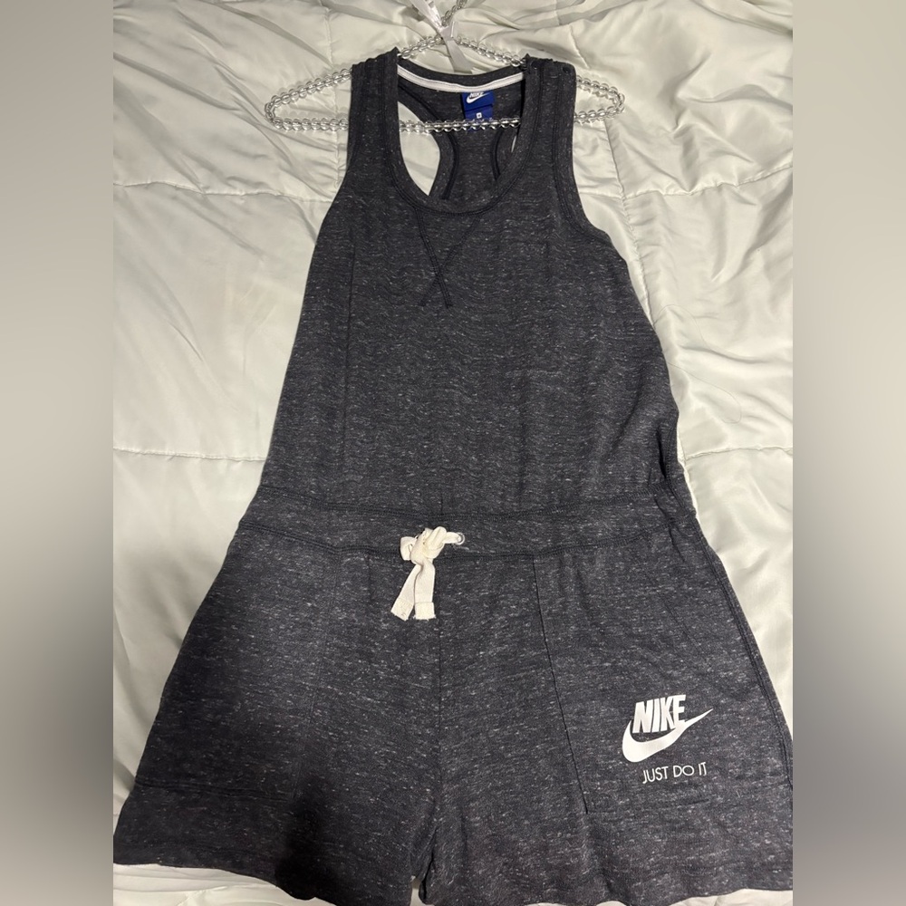 Nike Charcoal Sleeveless Romper